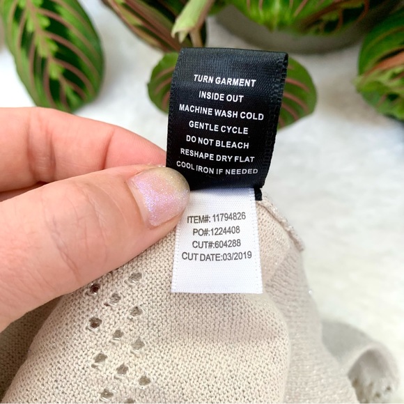 TORRID Tan Dolman Shimmer Pullover - Picture 10 of 11